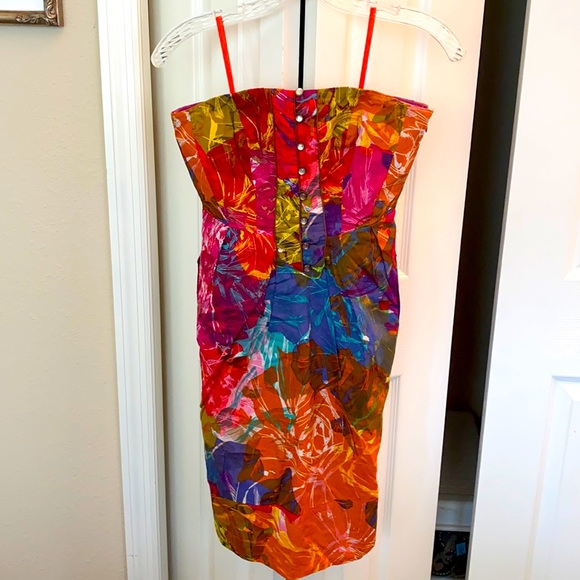 Anthropologie Moulinette Soeurs | Tropical printed dress - Picture 2 of 5